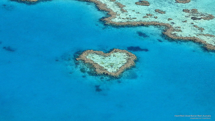 Heart Reef, Great Barrier Reef, Australia, Oceania