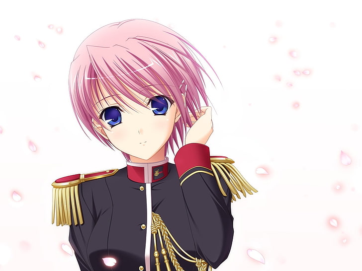HD wallpaper: pink haired female anime character illustration, komori kei,  walkure romanze | Wallpaper Flare