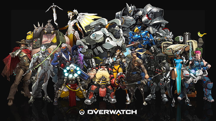 Overwatch digital wallpaper, Blizzard Entertainment, video games