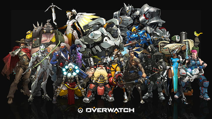 Winston (Overwatch), Torbjörn (Overwatch), Reaper (Overwatch), HD wallpaper