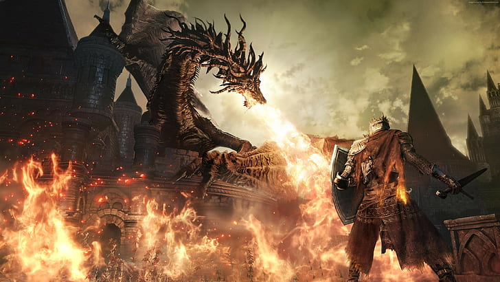 fantasy, Xbox One, Dark Souls 3, Best Games 2015, PS4, PC