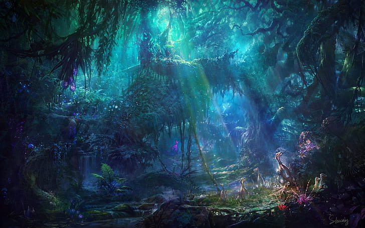 Fantasy Forest Wallpaper HD 78 images