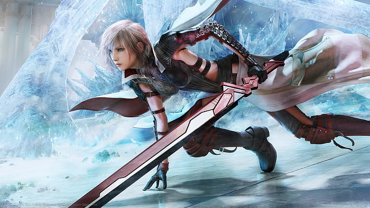 Final Fantasy, Lightning Returns: Final Fantasy XIII, Sword, HD wallpaper
