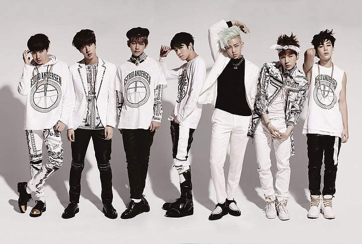 BTS, J Hope, Jimin, Jin Bts, Jungkook, K pop, Rap Monster, Suga, HD wallpaper