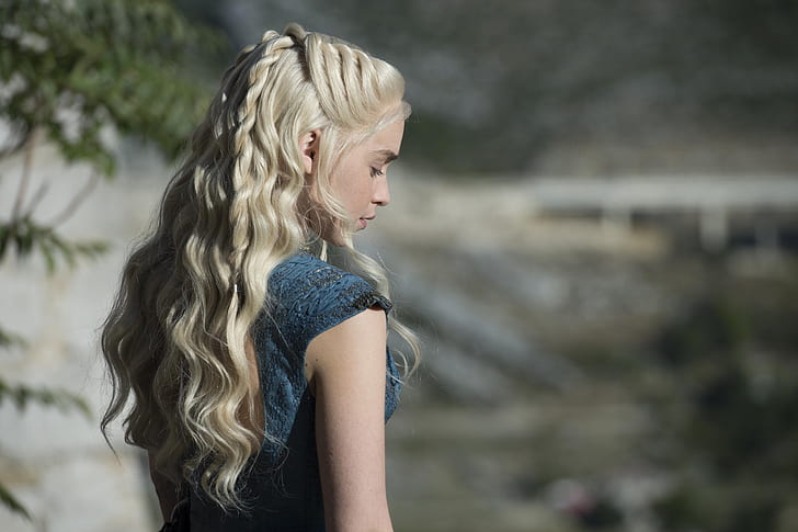 Game Of Thrones, Emilia Clarke, Daenerys Targaryen, the mother of dragons, HD wallpaper