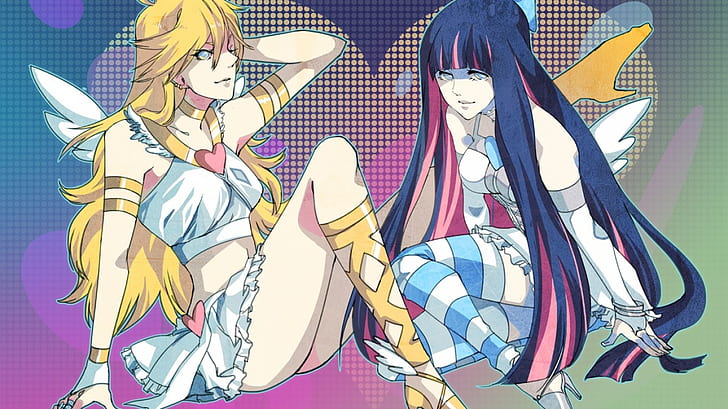 panty and stocking with garterbelt, HD wallpaper