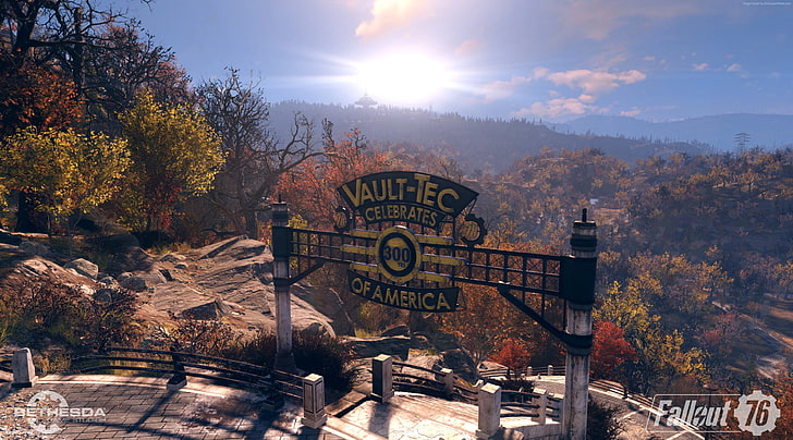 screenshot, E3 2018, Fallout 76, 4K