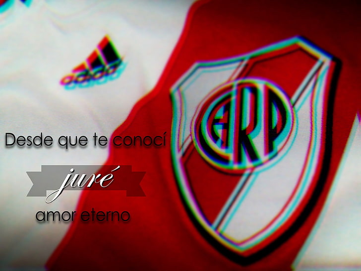 River Plate, Argentina, text, red, no people, close-up, western script, HD wallpaper