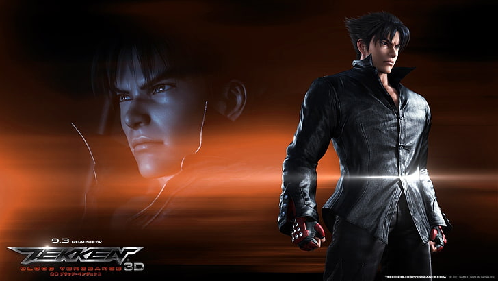 HD wallpaper: digital art of man, Tekken: Blood Vengeance, movies, Jin  Kazama | Wallpaper Flare