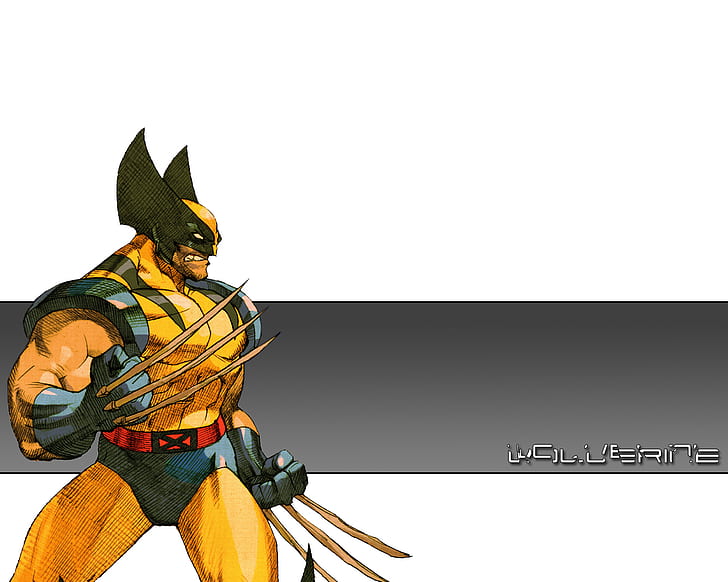 Wolverine X-Men HD, cartoon/comic, HD wallpaper
