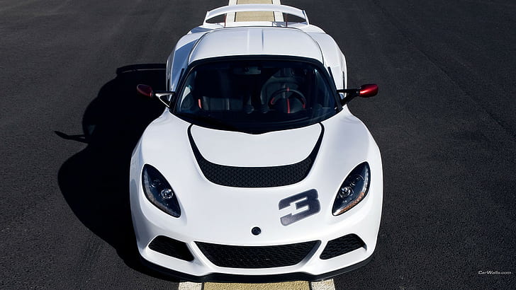 Lotus Exige, white cars, vehicle