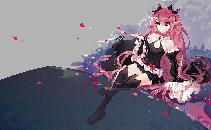 Anime, Seraph of the End, Krul Tepes, art and craft, representation