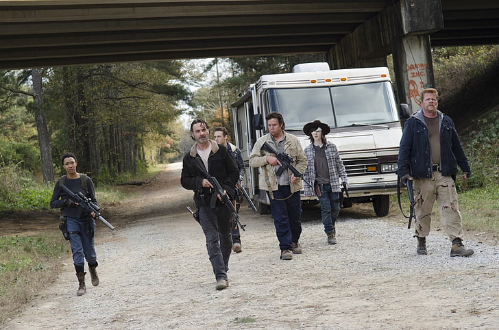 TV Show, The Walking Dead, Andrew Lincoln, Carl Grimes, Chandler Riggs