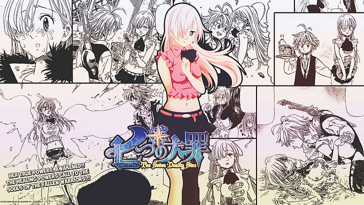Anime, The Seven Deadly Sins, Elizabeth Liones, HD wallpaper