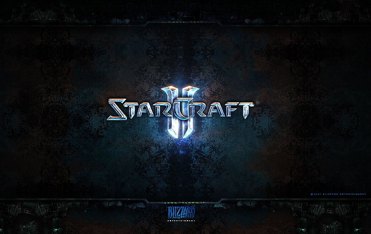 StarCraft textile, Starcraft II, video games, communication, western script, HD wallpaper