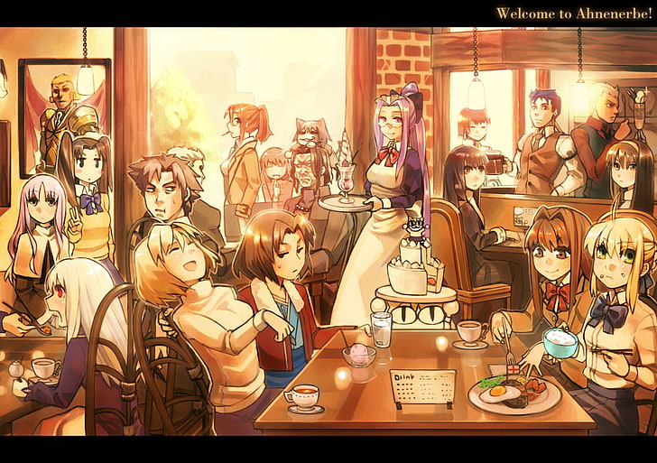 Fate Series, Fate/Stay Night, Saber, Sakura Matou, Shirou Emiya, HD wallpaper