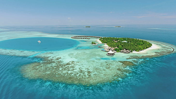Baros Maldives Kuoni Hotel In Maldives In The Indian Ocean Deluxe Villas Bungalows A Few Meters From The Waterfront Wallpaper For Desktop 1920×1080