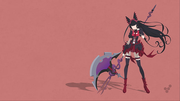 Thus the JSDF Fought There Rory Mercury digital wallpaper, anime