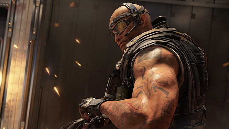 Call of Duty Black Ops 4, 4K, screenshot, one person, real people, HD wallpaper