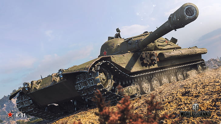 WoT, World of Tanks, Wargaming, K-91 HD wallpaper