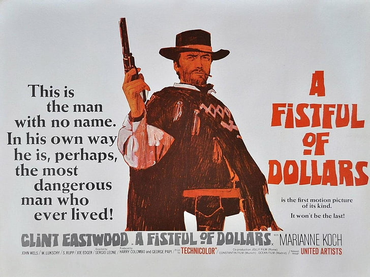 HD wallpaper: Movie, A Fistful of Dollars | Wallpaper Flare