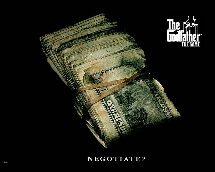 HD wallpaper: The Godfather Black Money Cash Currency HD, video games |  Wallpaper Flare