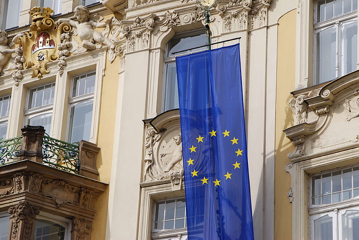 czech republic, eu, euro, europe, europe flag, european union, HD wallpaper