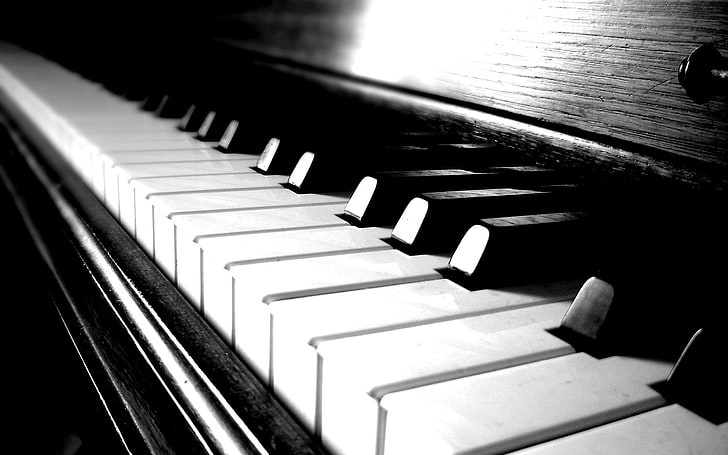 grand piano, keys, light, reflection, wood, music, musical Instrument