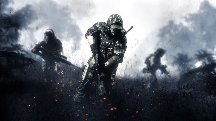 videogame digital wallpaper, Recon, Battlefield 4, video games