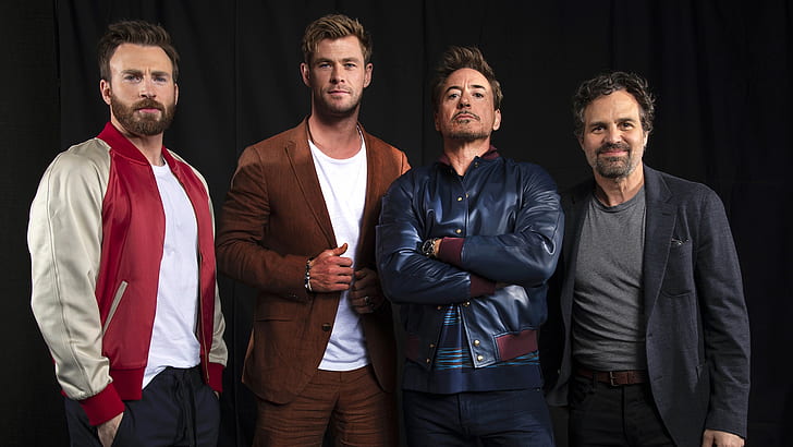 Celebrity, Actor, Chris Evans, Chris Hemsworth, Mark Ruffalo, HD wallpaper