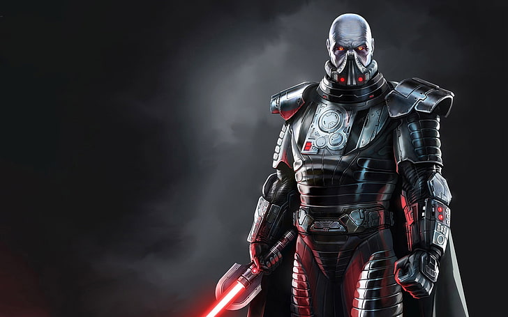 force lord SITH Video Games Star Wars HD Art, red, HD wallpaper