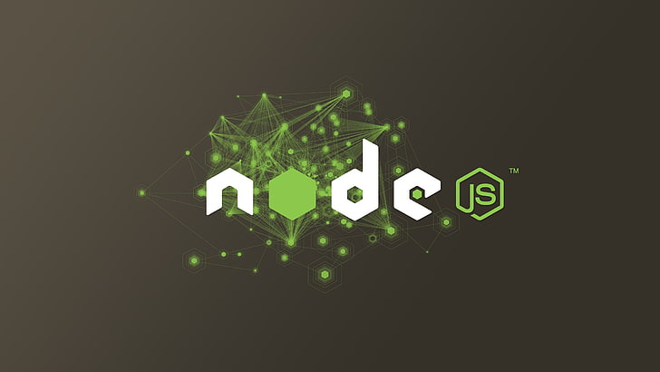 node, studio shot, green color, black background, communication