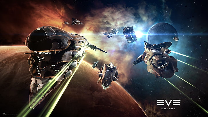EVE Online, space, mmorpg, science fiction, concept art, spaceship