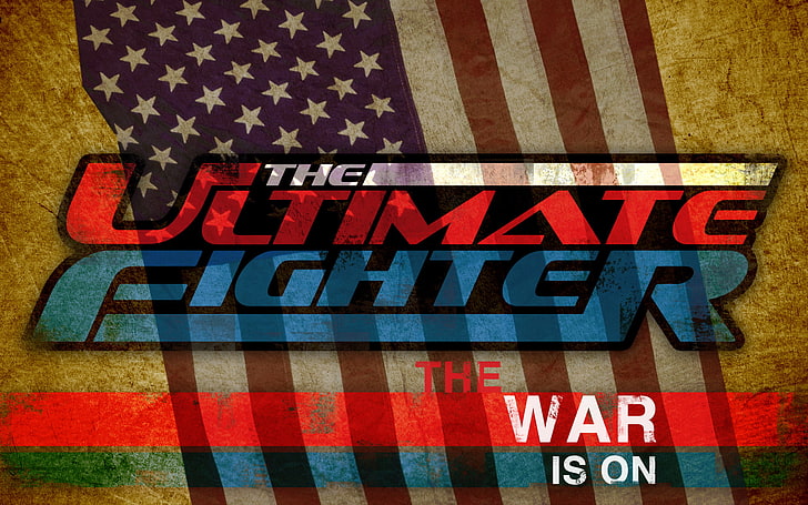 The Ultimate Fighter logo, fights without rules, mma, ufc, the ultimate fighter wallpapers hd, HD wallpaper