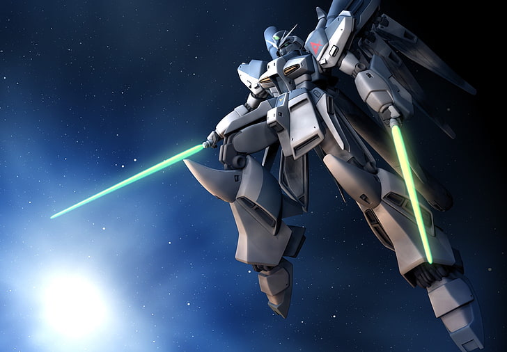 anime, Mobile Suit Gundam, technology, nature, sky, no people, HD wallpaper