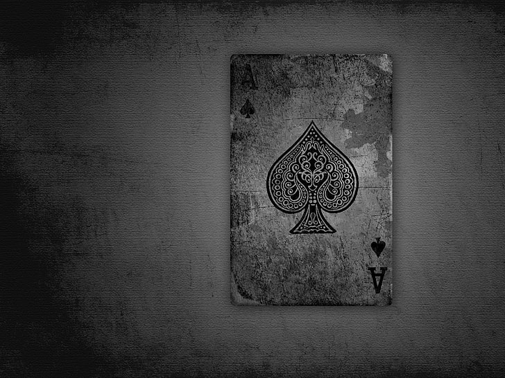ace of spade digital wallpaper, Game, Card