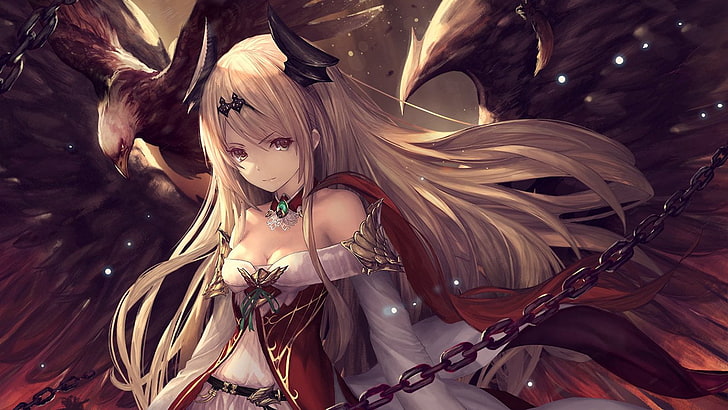 Video Game, Rage of Bahamut, Dark Angel Olivia, one person