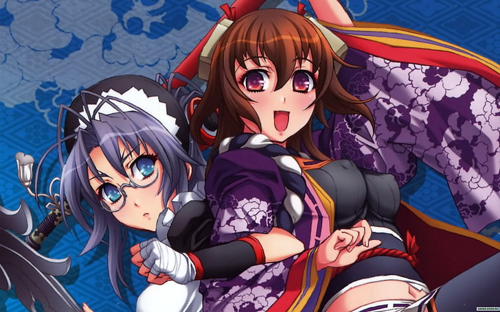 anime, anime girls, Hyakka Ryouran Samurai Girls, representation