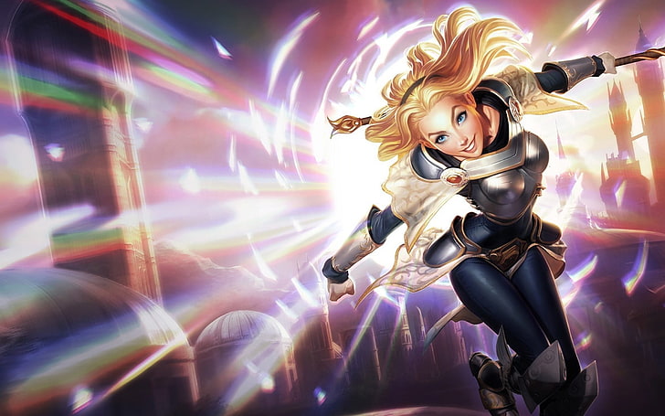 Lux from League of Legends, Lux (League of Legends), video games, HD wallpaper