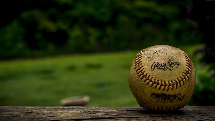 HD wallpaper: Baseball, 6K, wood - material, baseball - ball, focus on  foreground | Wallpaper Flare