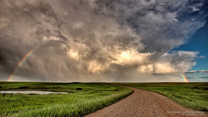 Storm Chasing in Southern Saskatchewan, Weather, HD wallpaper