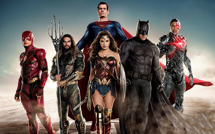 Movie, Justice League (2017), Aquaman, Batman, Ben Affleck