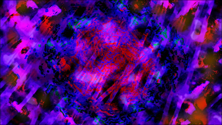 abstract, trippy, bright, LSD, HD wallpaper