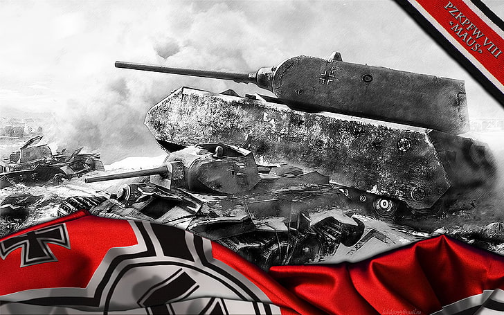 battletank illustration, Germany, art, tanks, WoT, World of Tanks HD wallpaper