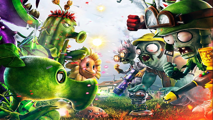 Video Game, Plants vs. Zombies : Garden Warfare, HD wallpaper
