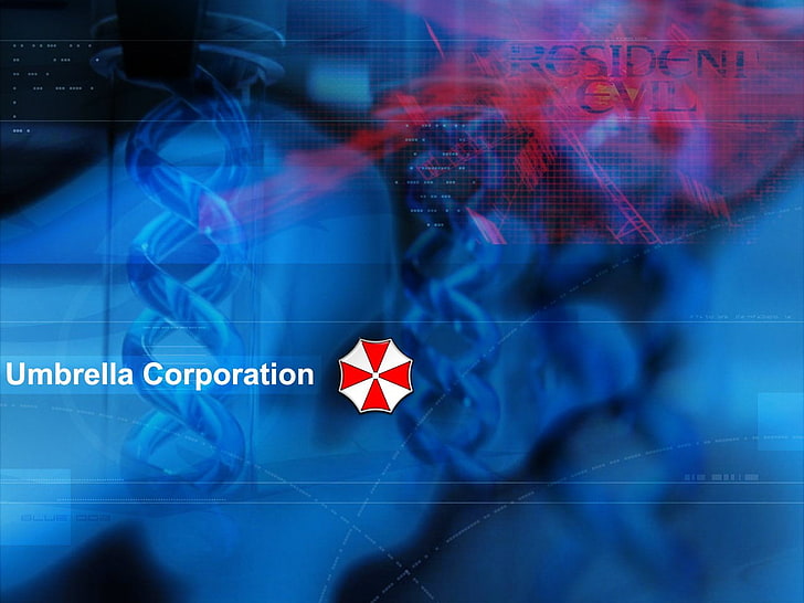 Umbrella Corporation advertisement, Resident Evil, data, communication