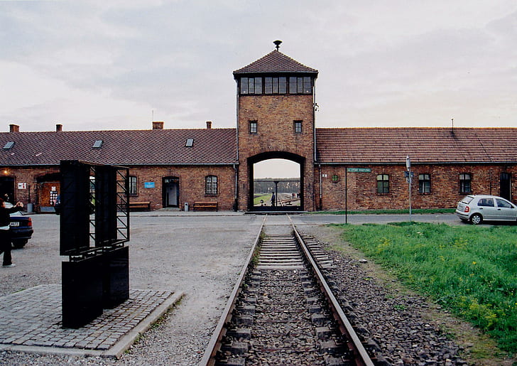 Auschwitz Ii - Birkenau, death camp, world war two, history, 3d and abstract, HD wallpaper