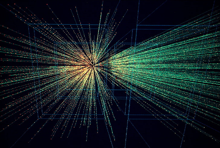 abstract, lights, spectrum, Large Hadron Collider, particle