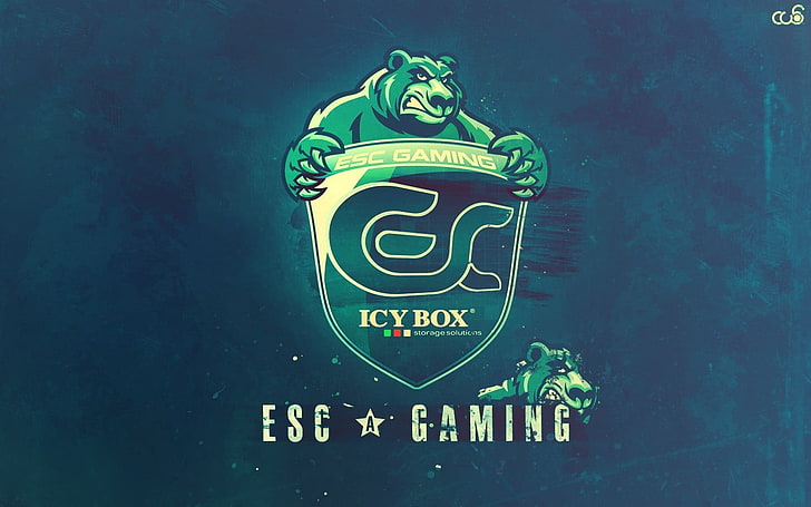 ESC Icy Box logo, Counter-Strike: Global Offensive, EnVyUs, LGB eSports, HD wallpaper