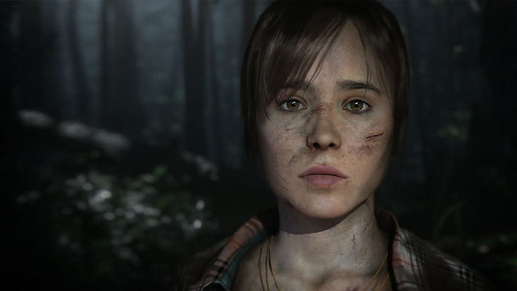 Beyond: Two Souls Cuts Scratches Face HD, video games